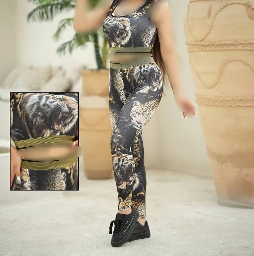 👚نام: #نیم_تنه_ساپورت پلنگی سابلی
