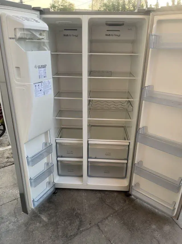 یخچال فریزر ساید کلور موجود...