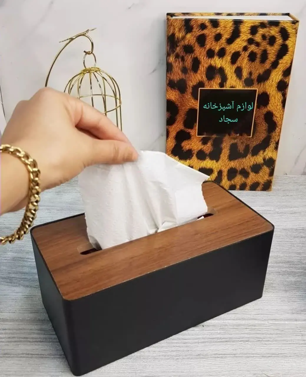 این جعبه دستمال عالیه 😱خیلی...