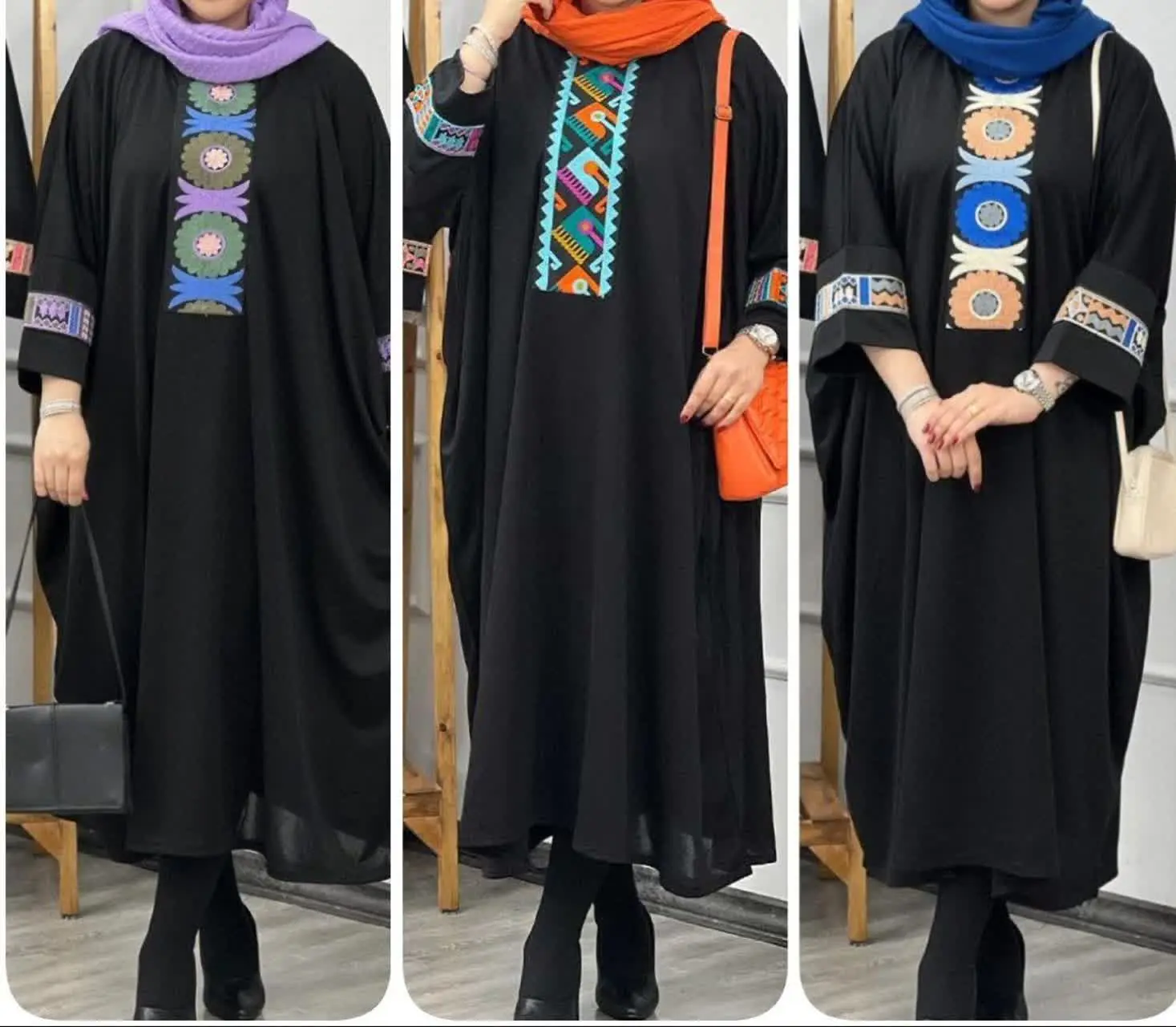 ❤️نام: مانتو عبایی مدل پرنیان
