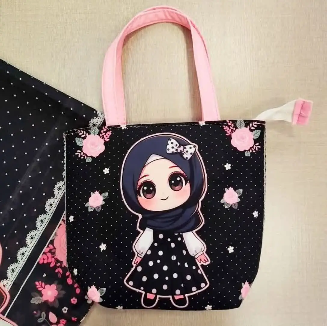 #ست_کیف_و_روسری روسری کودکانه🖤
