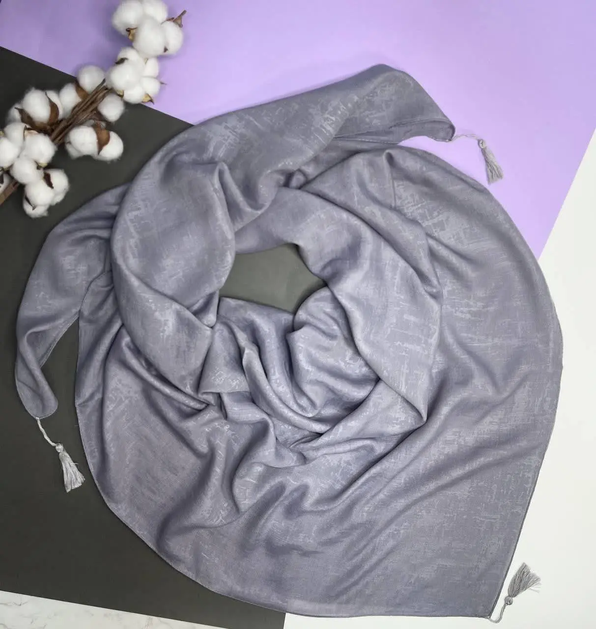 ✨روسری نخ اسلپ پتینه✨
