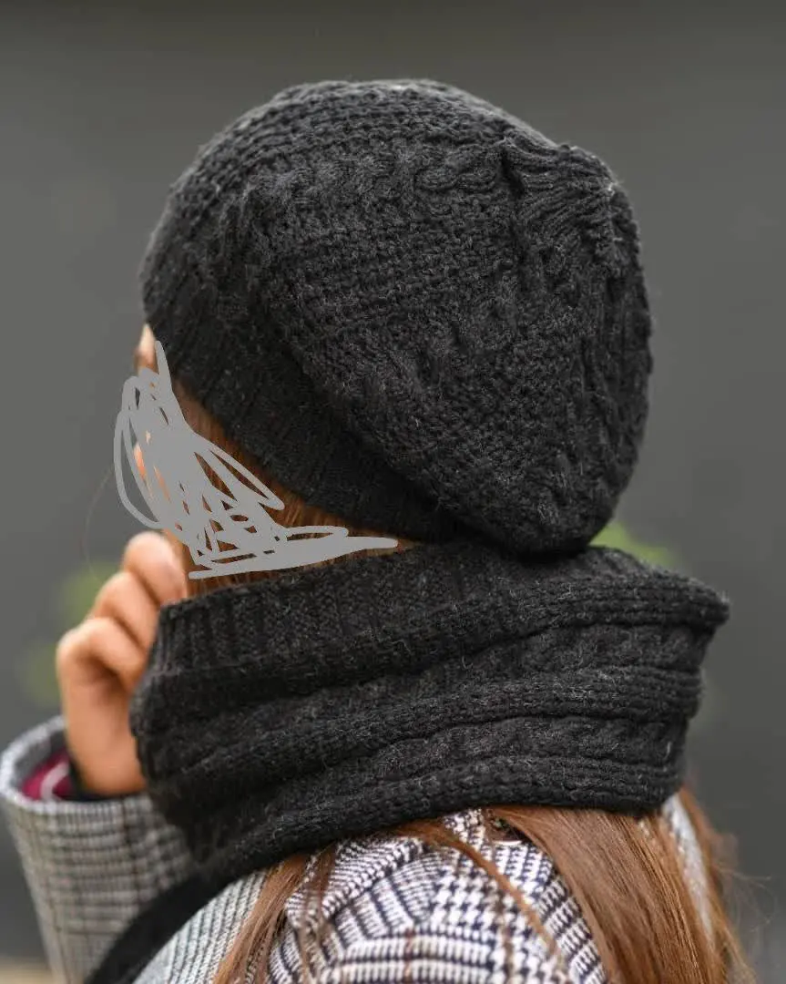 🧶نام: شال و کلاه فرشته
