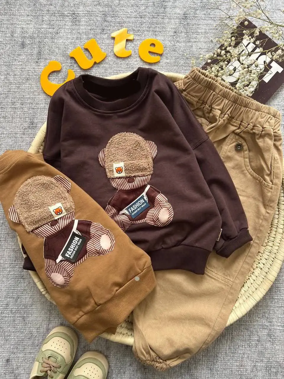 🔮🔮ست #عیدانه پسرانه تدی کلاهدار🔮🔮 
