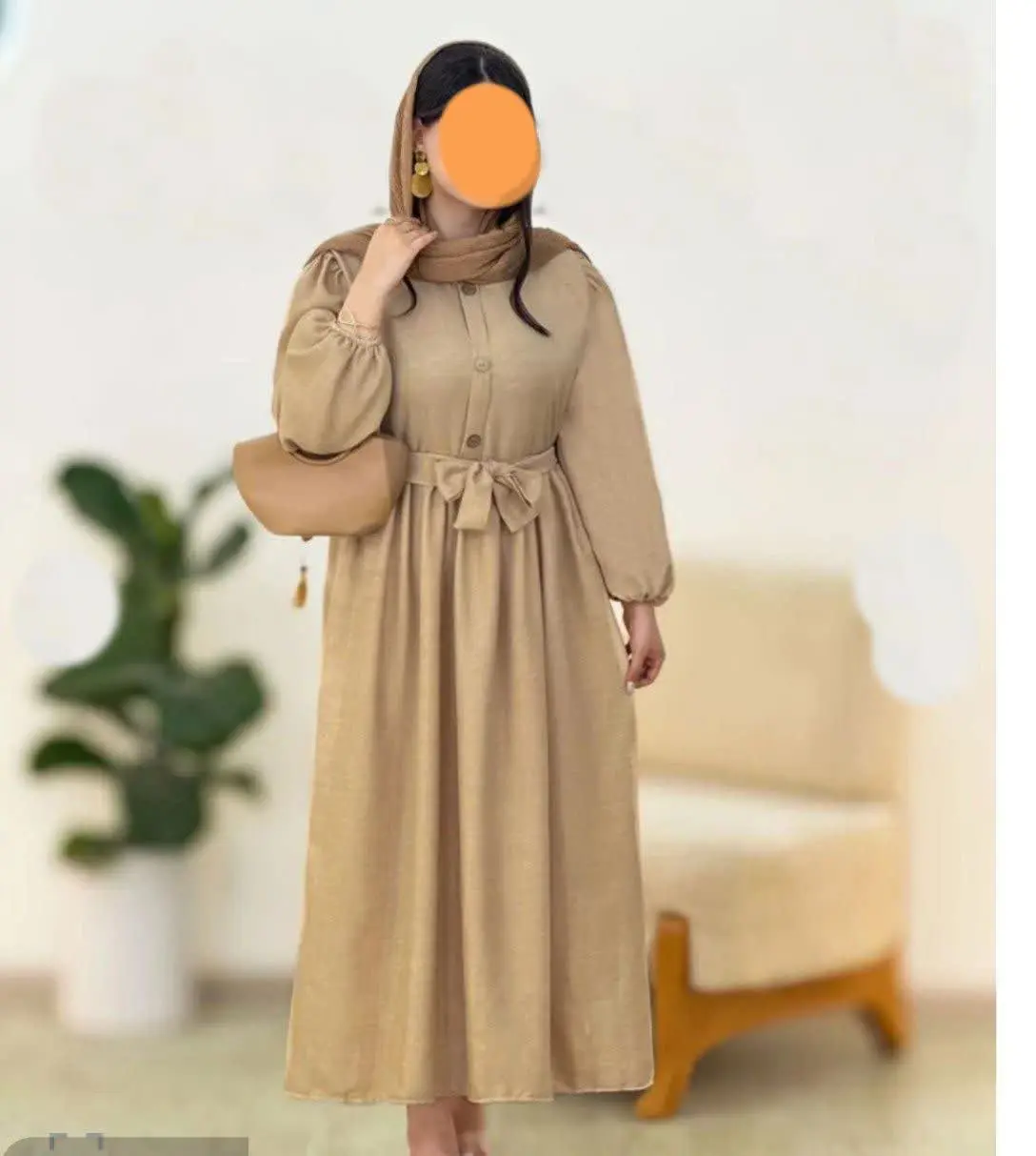 👚 نام: پیراهن بلند سه دکمه ✔️
