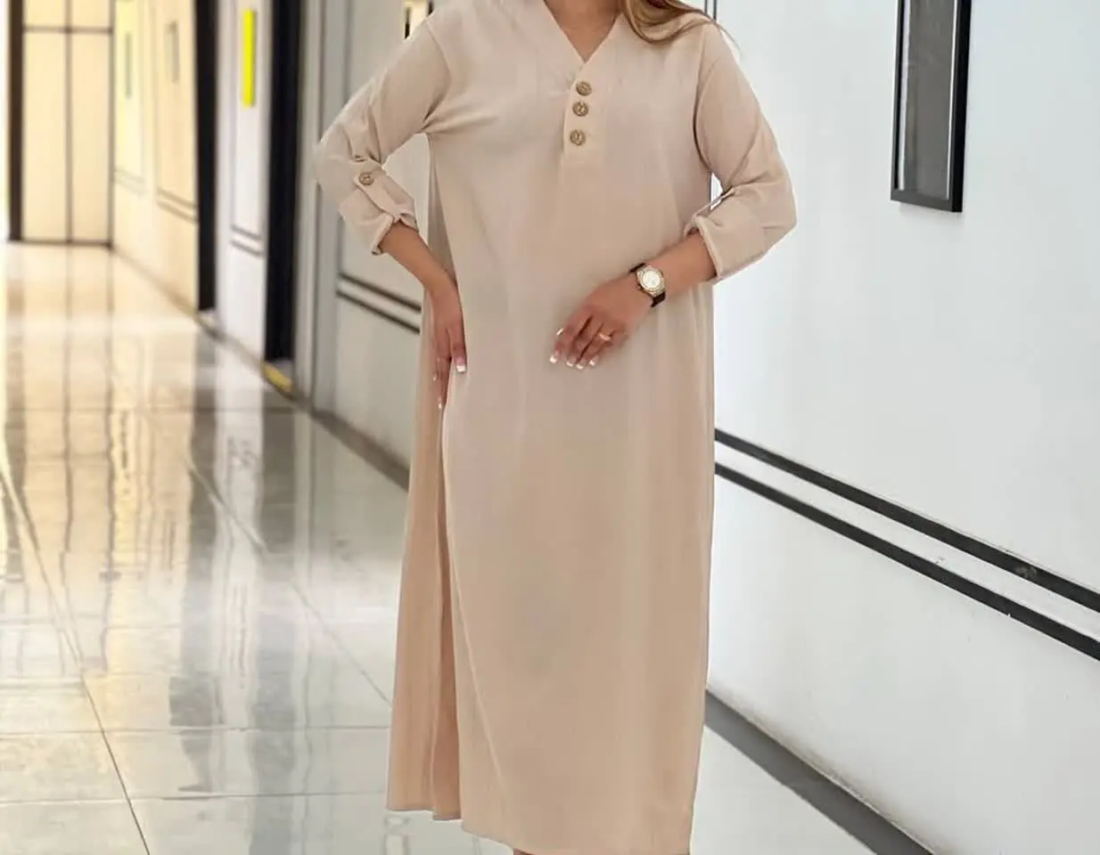 👚 نام: کفتان دکمه چوبی
