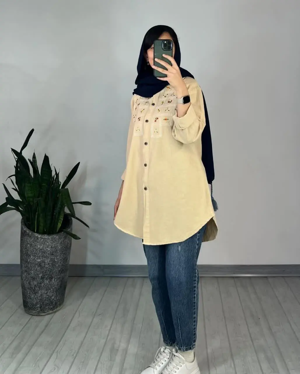 🖋نام: تونیک مانتویی ترنج
