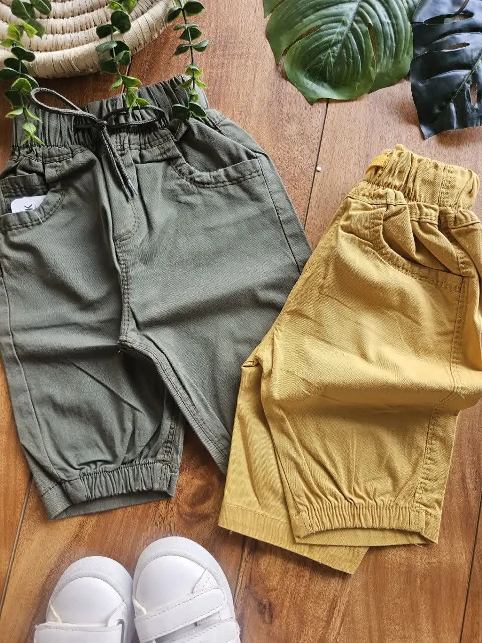 شلوارک کتان اسپرت رابین
