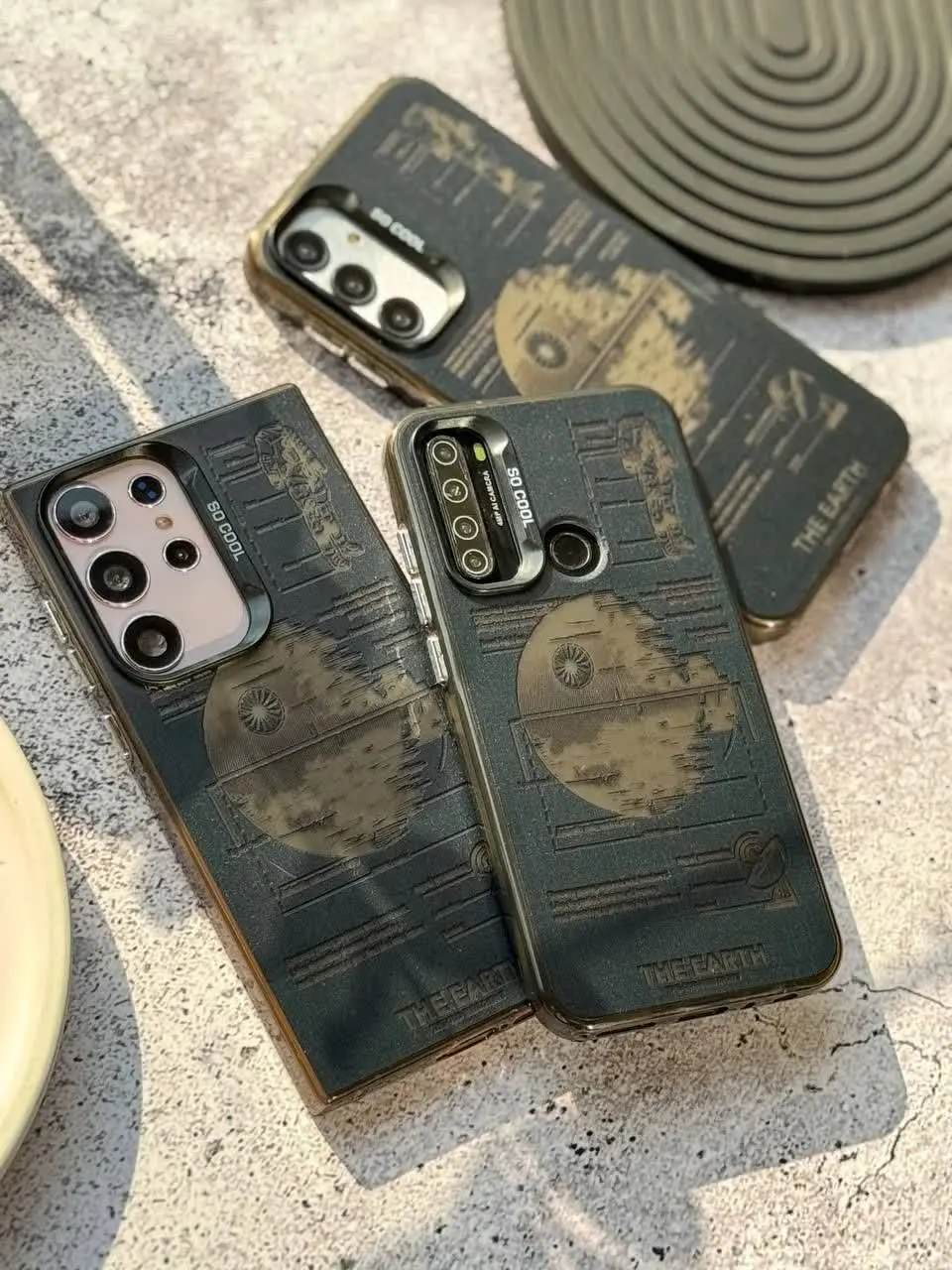 📱مدل قاب: قاب سوکول طرح جنگ ستارگان مخصوص انواع #سامسونگ #شیائومی 
