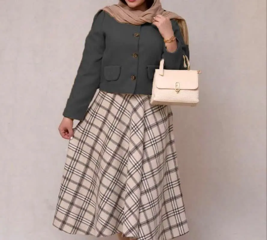 🖋نام: کت دامن پشمی
