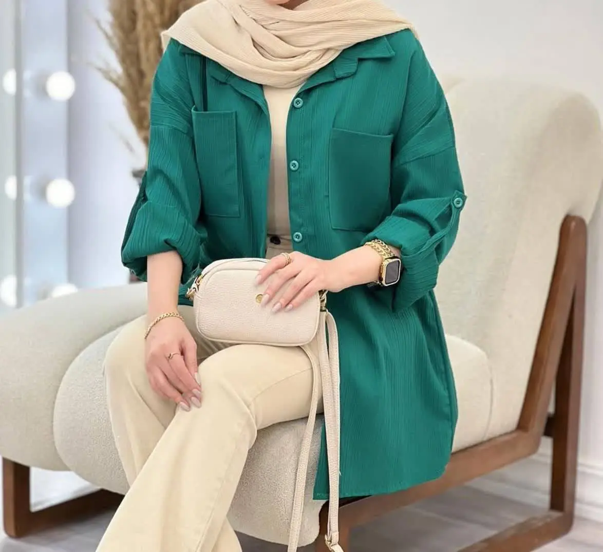 ⚜️نام: تونیک مانتویی ایوا 
