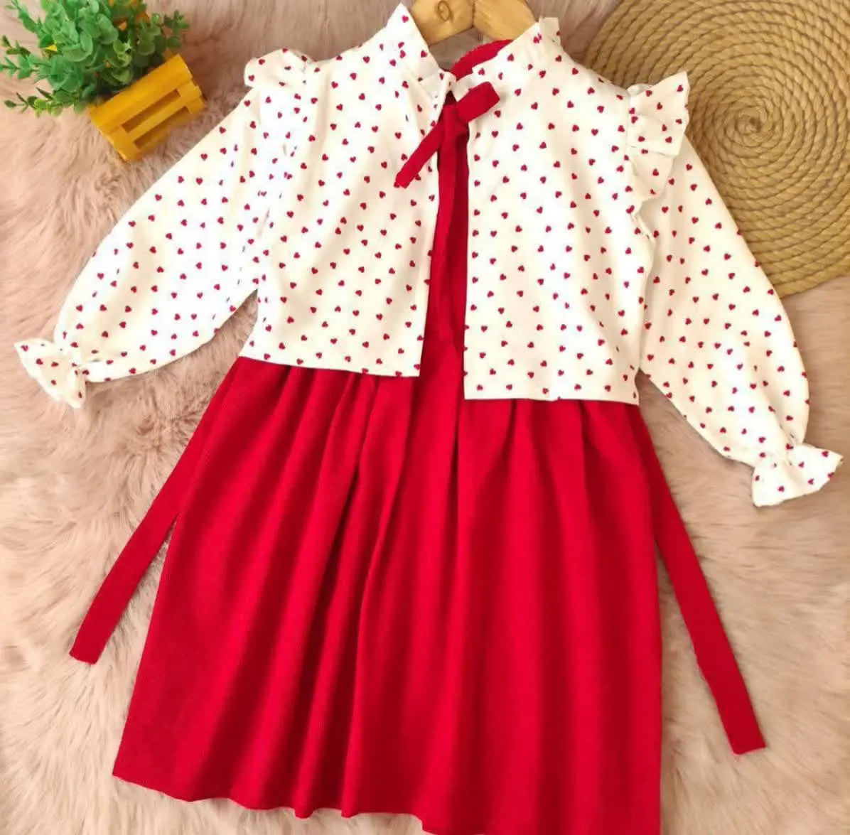 کت و سارافون قلبی