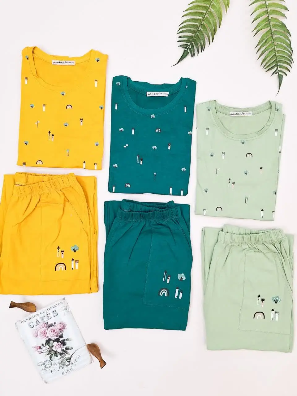 ست خوجل خونه و رنگین کمان 🍃
