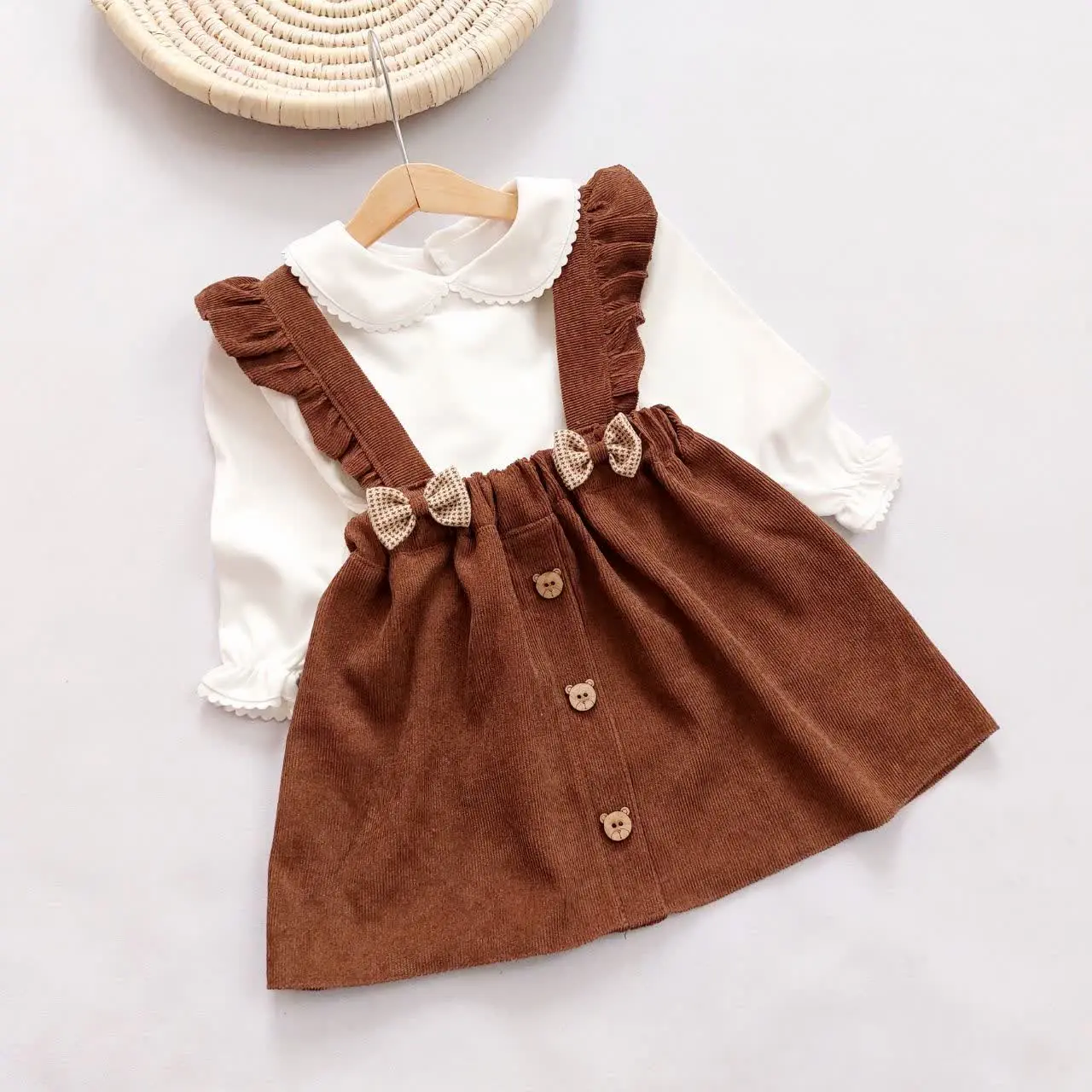 بلوز و سارافون مخمل دوپاپیون
