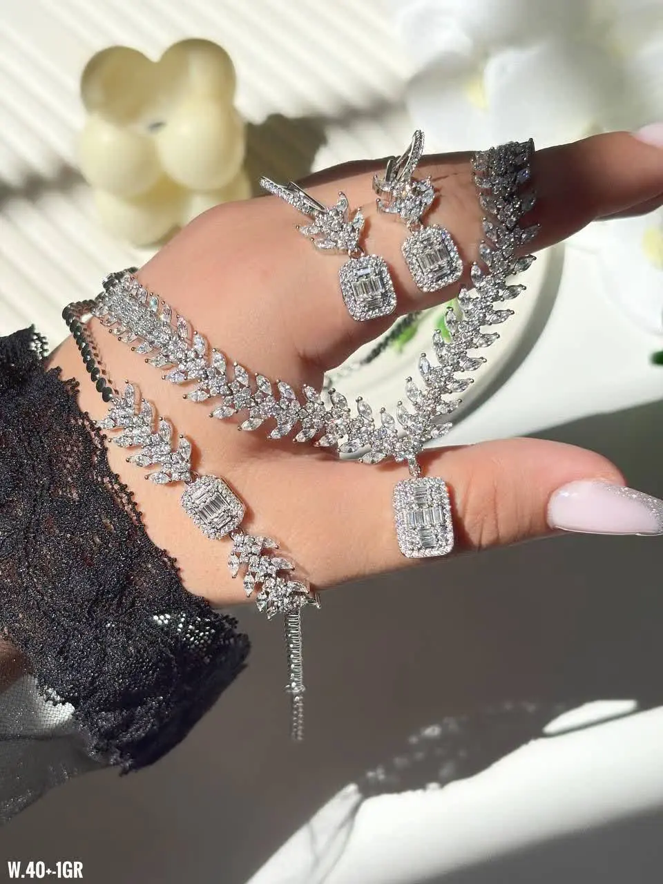 سرویس نیم ست جواهری کپی از...