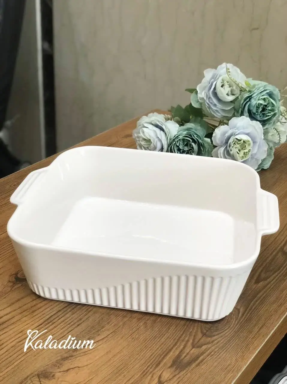 🟣 مرغ خوری سرامیکی مربع
