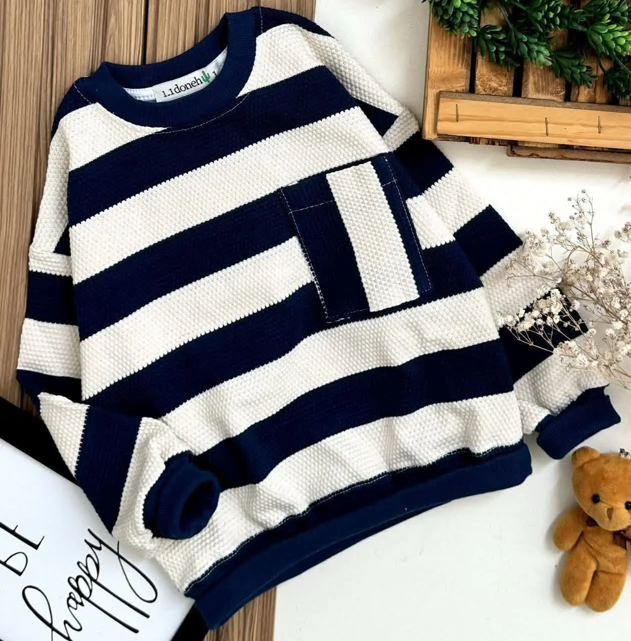 💞 بلوز تک راه راه پاییزی جذاب 💞
