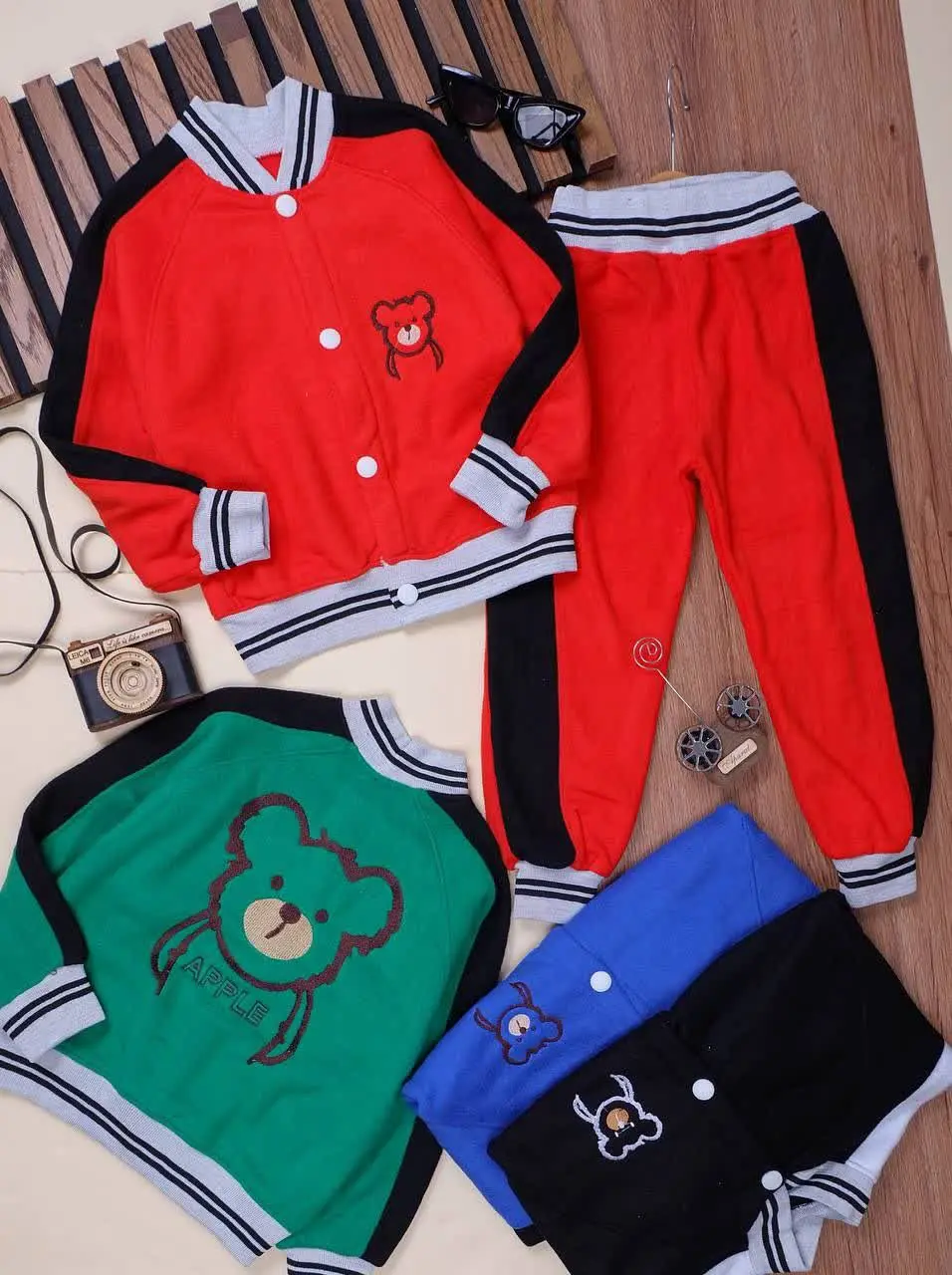 سویشرت شلوار فوتر پسرانه 
