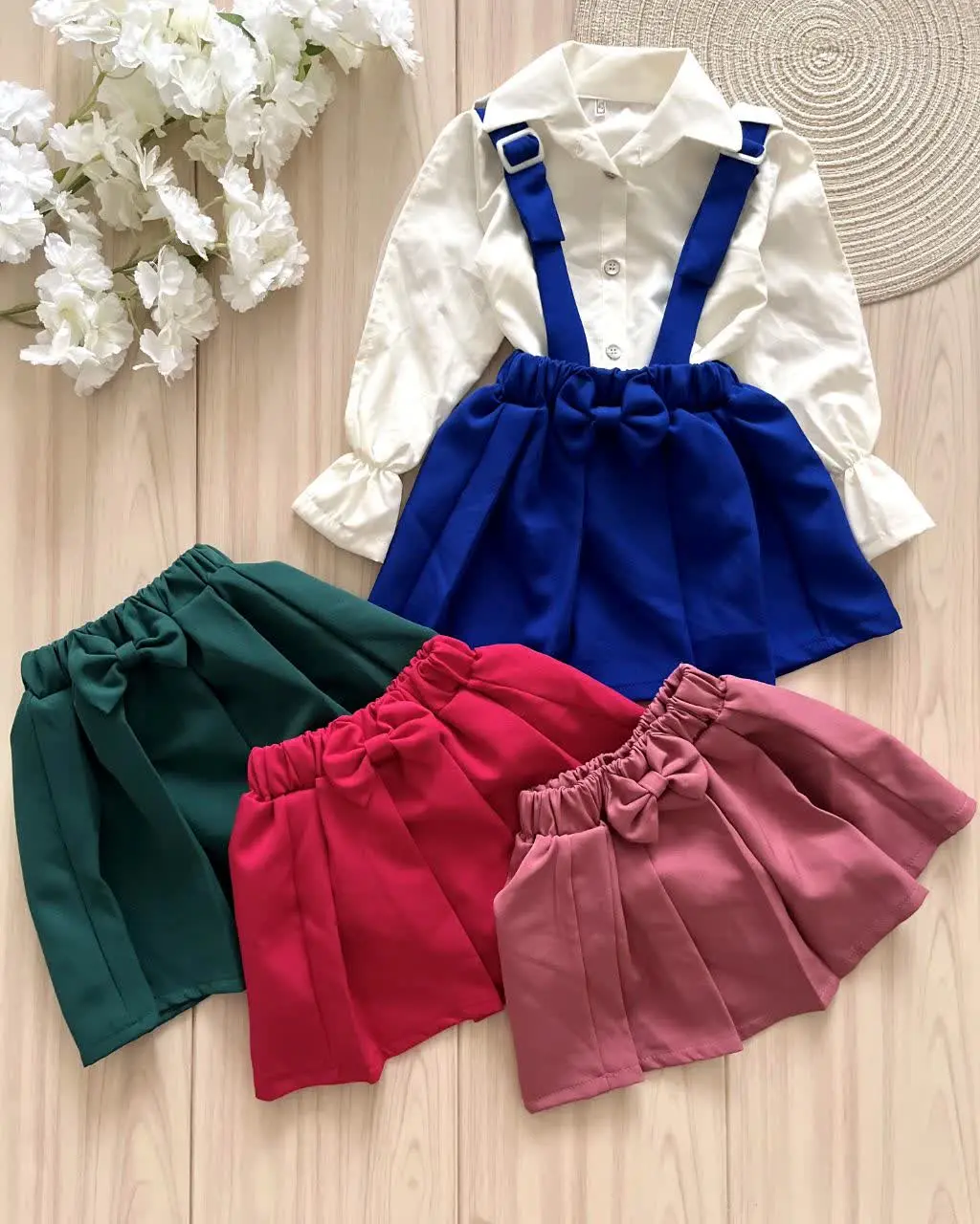 شومیز دامن ساسبندی😍
