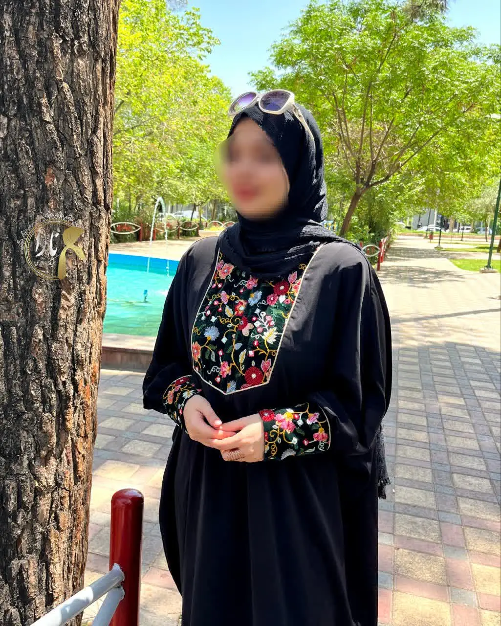 شال نخ کتان مشکی😍👌
