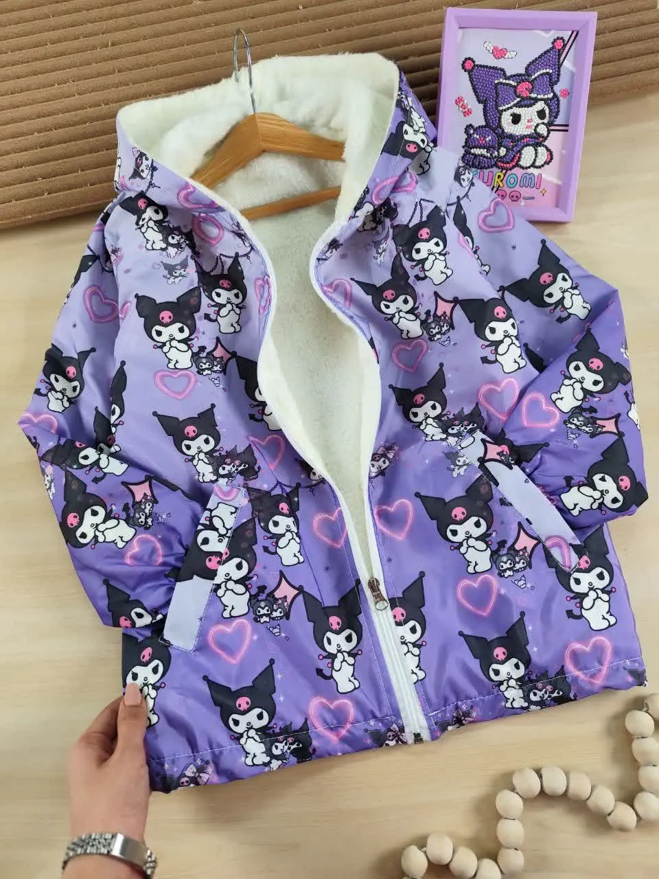 سویشرت کرومی بنفش