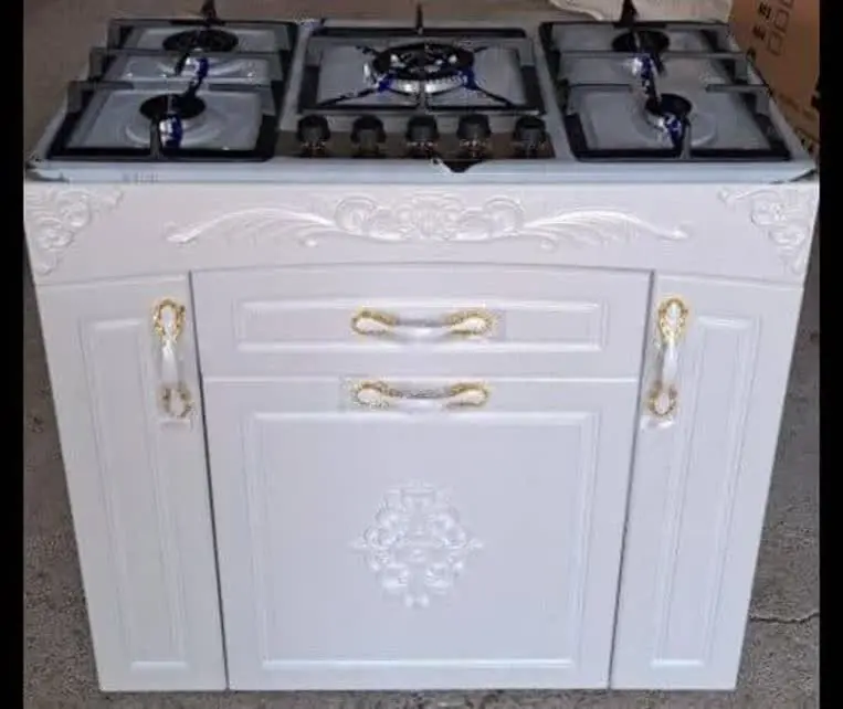 اجاق گاز طرح فر روی استیل و شیشه موجود شد😍
