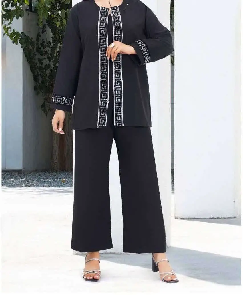 👚 نام: کت شلوار نگین دار
