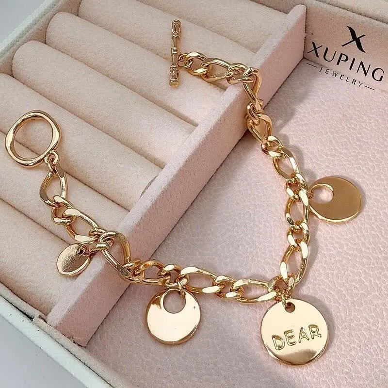 ⚜️ دستبند آویزدار طرح طلا ا...