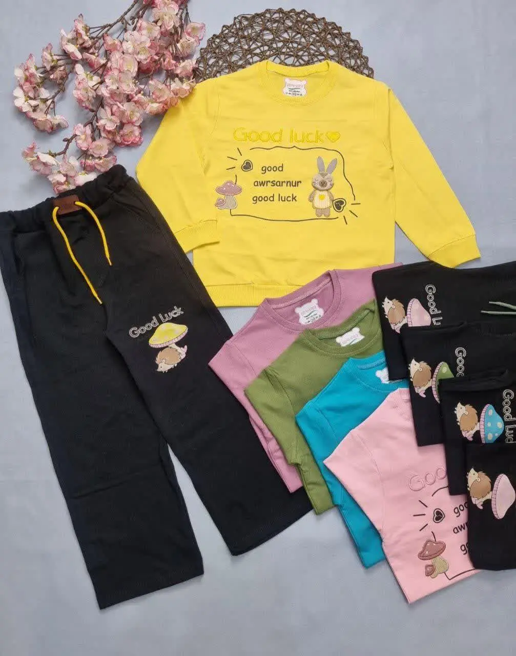 🍀بلوز شلواربگ دخترانه🧑