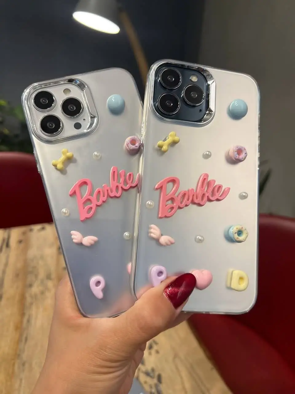 📱مدل قاب: قاب دونات باربی سوکول مات مخصوص انواع #سامسونگ #شیائومی و #آیفون
