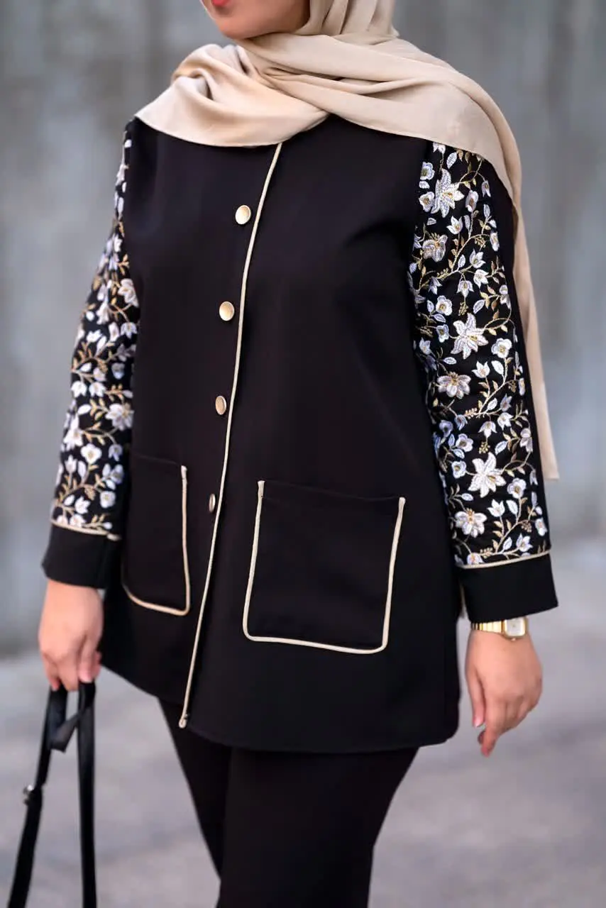 کت مجلسی سوزندوزی لنا ✨🤍
