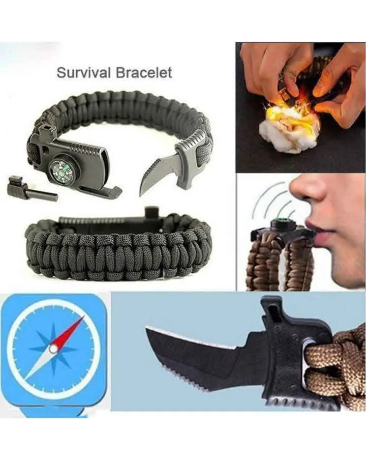 🏆دستبند نجات ۵کاره 
