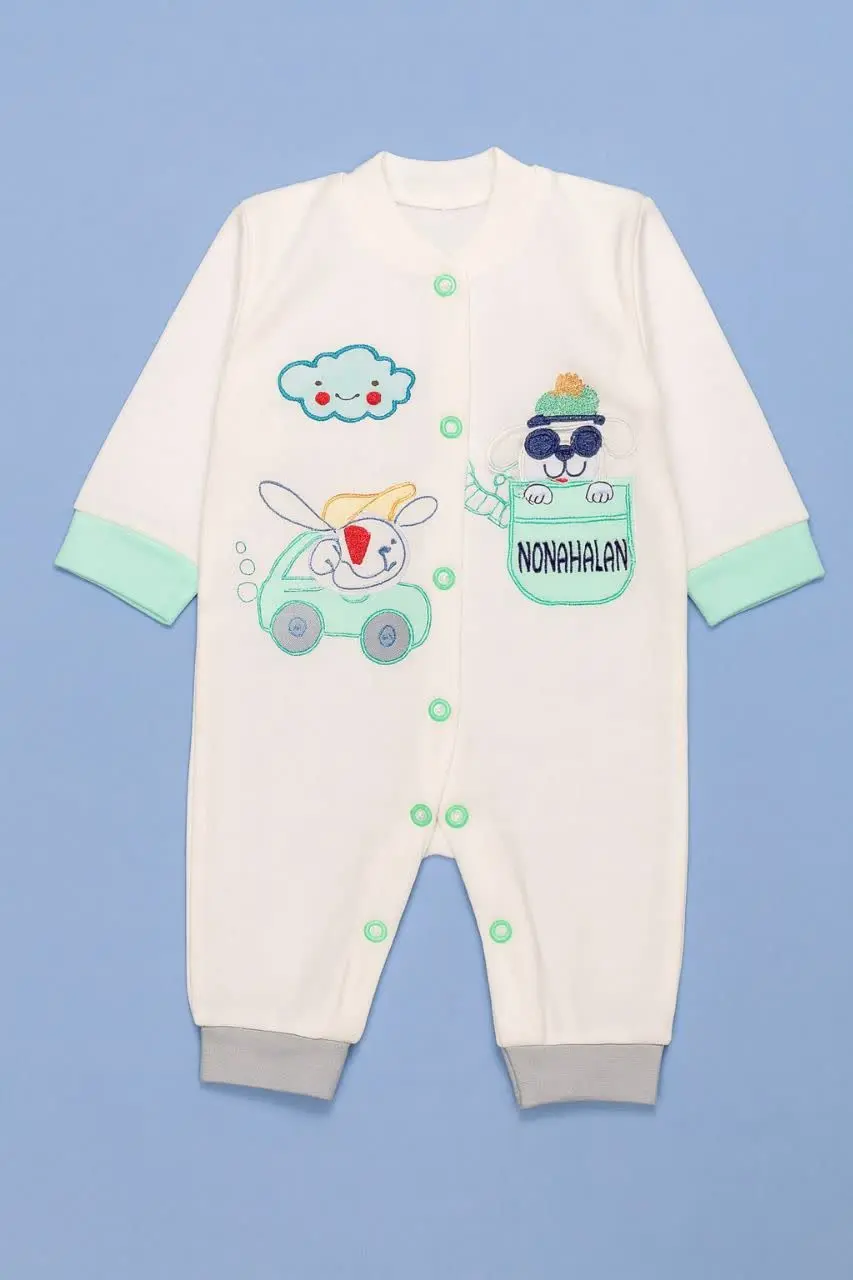 ⚜طرح گلدوزی ماشین وخرگوش