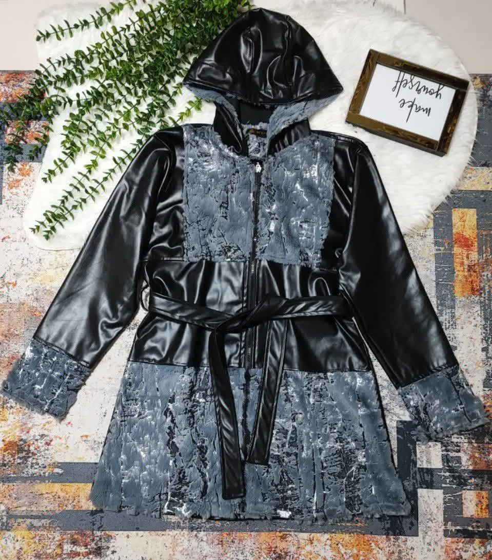 🖋نام: مانتو چرم سمانه