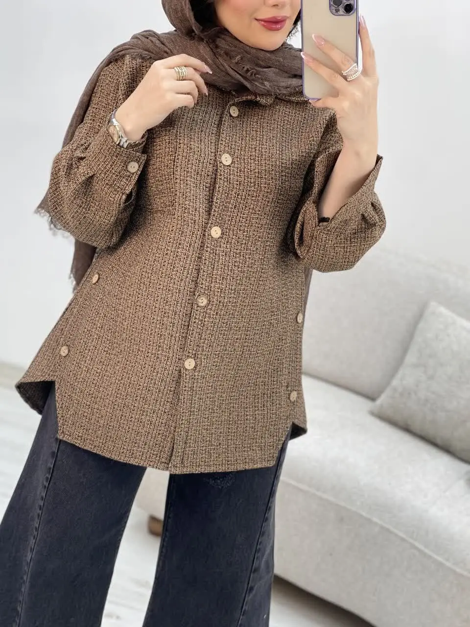 🛍نام: پاییزه ریما بغل دکمه🍂