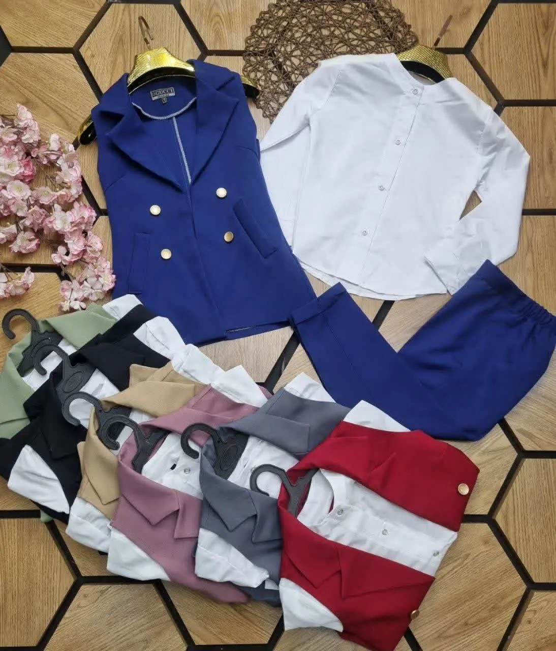 🌹۳تیکه (شومیز، ژیله، شلوار)...