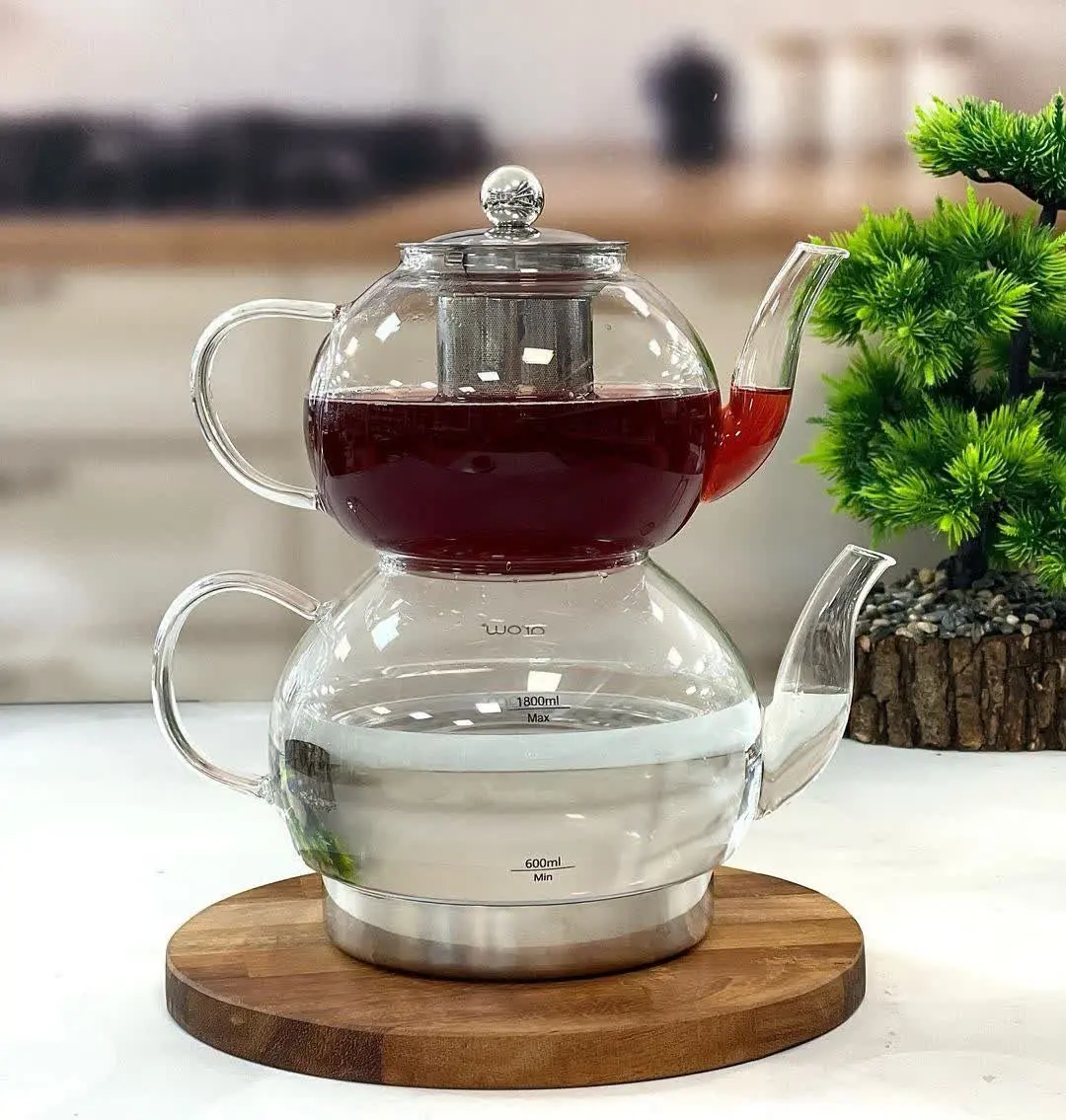 شارژ مجدد قابلمه و کتری قوری پیرکس Gusto
