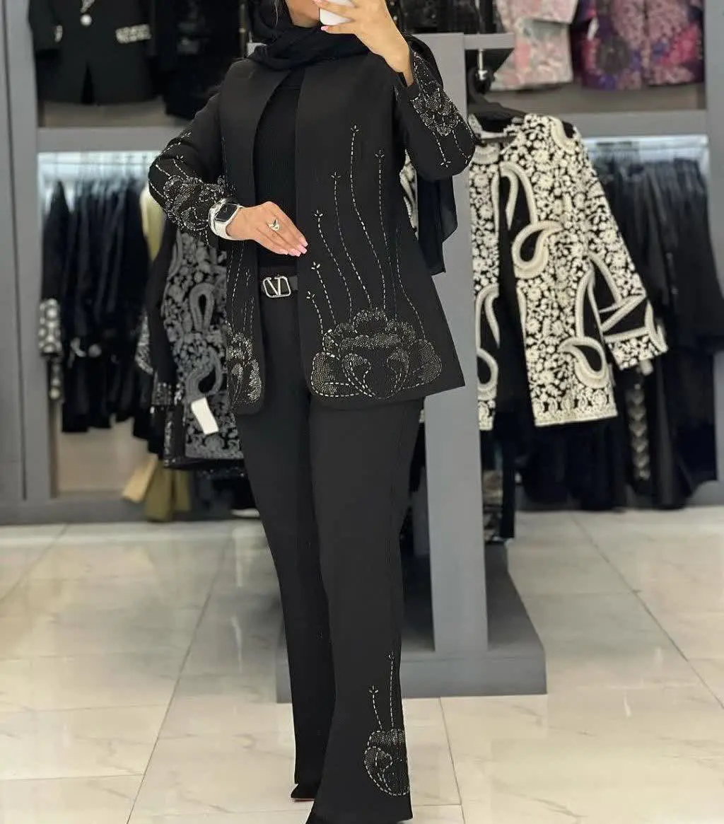 ☀️نام: کت شلوار طرح گل
