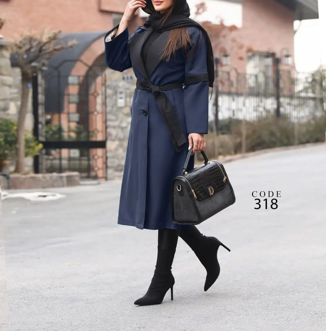 #پالتوبارانی #اسپرت #جلوبسته #دورنگ #ترک_لند #دایموند 
