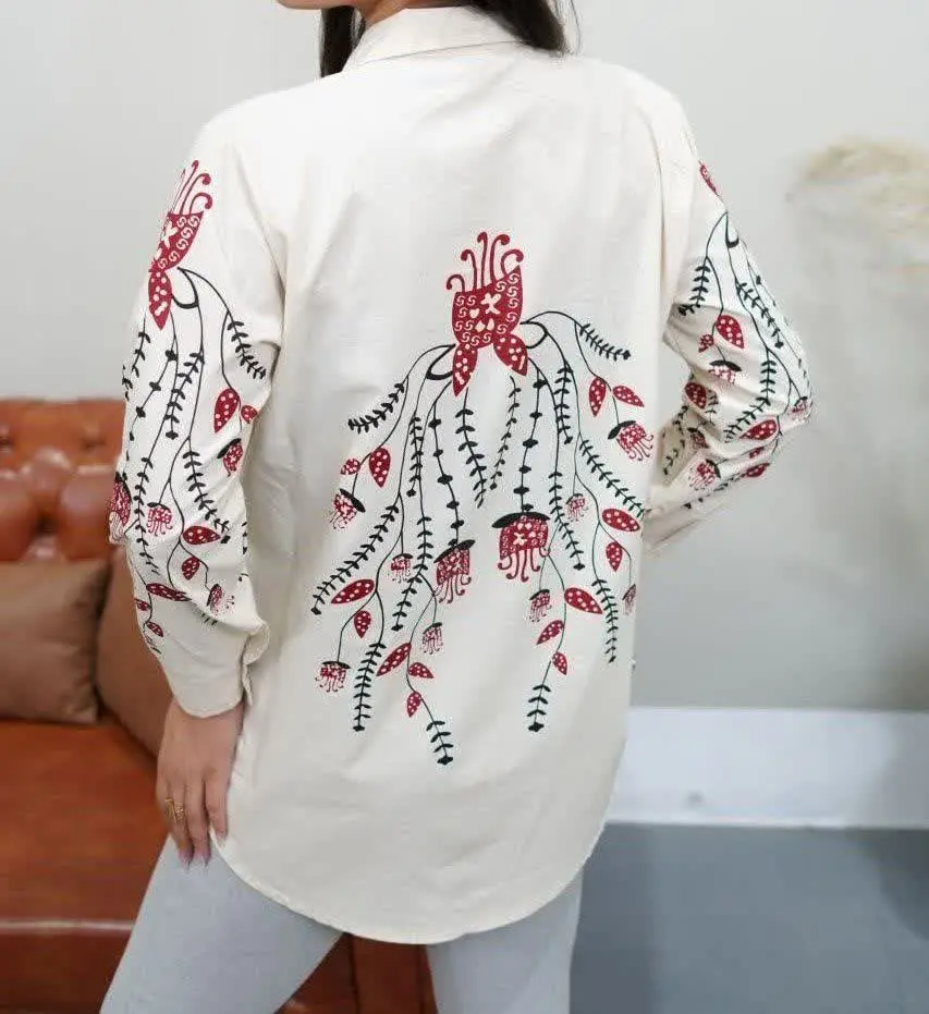 🛍نام: شومیزمانتویی چاپی🌱
