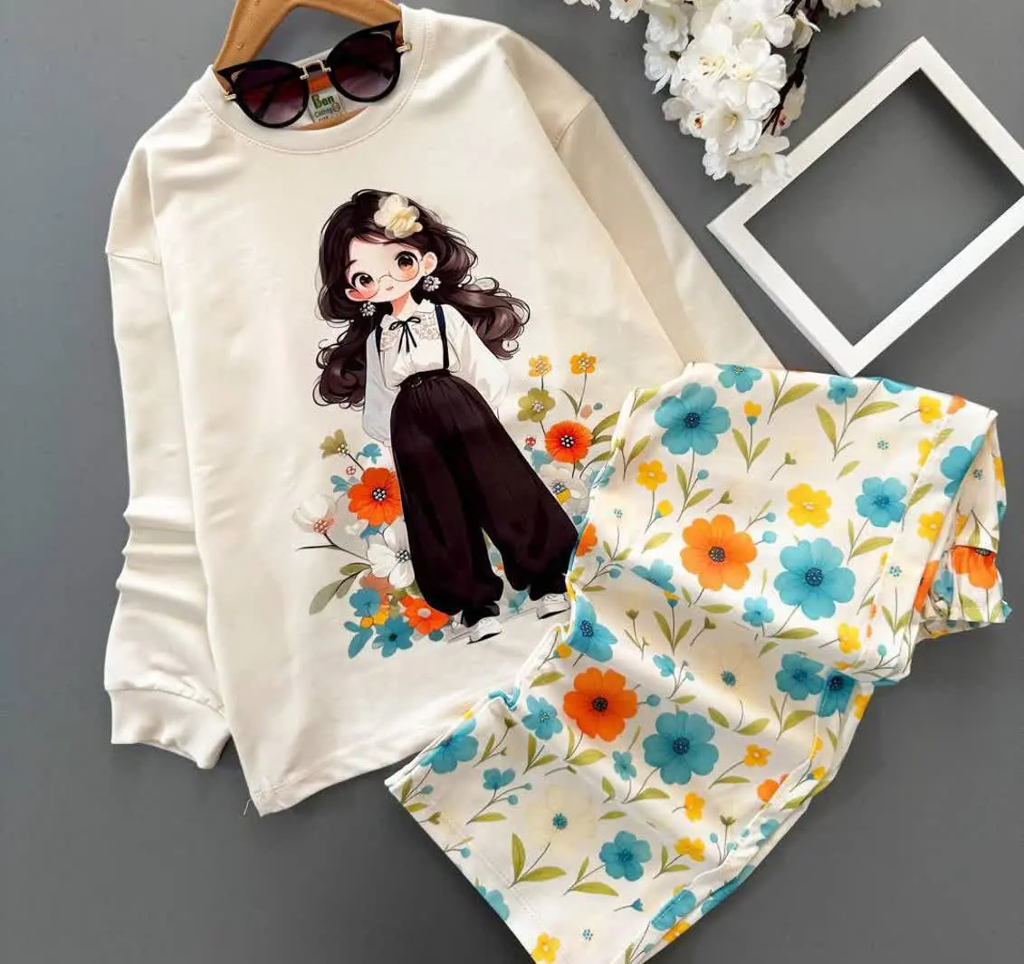 بلوز و شلوار دختر کیوت انیمه