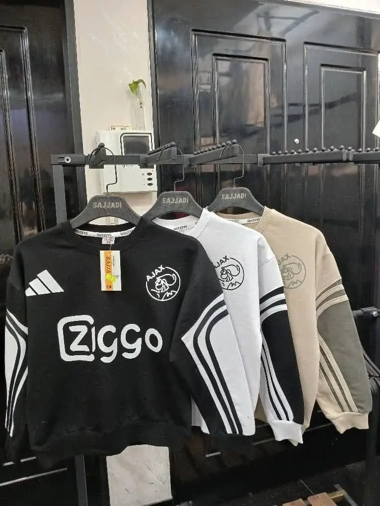 ✅ بلوز یقه گرد لش، چاپ آژاک...