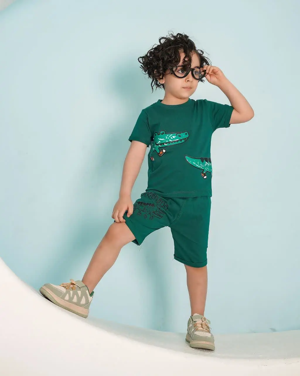 🐊😍تیشرت شلوارک کروکدیل رسید ☺️☺️ 
