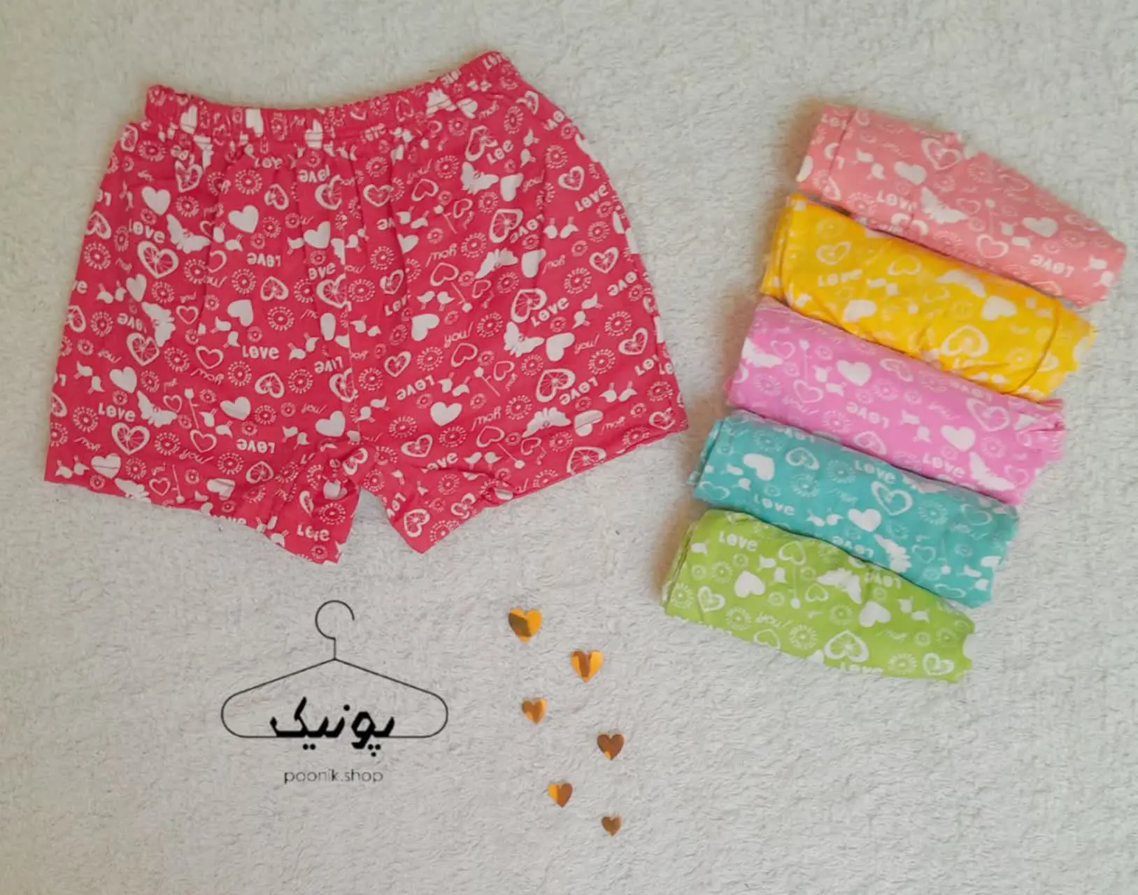 شورت پادار دخترانه 
