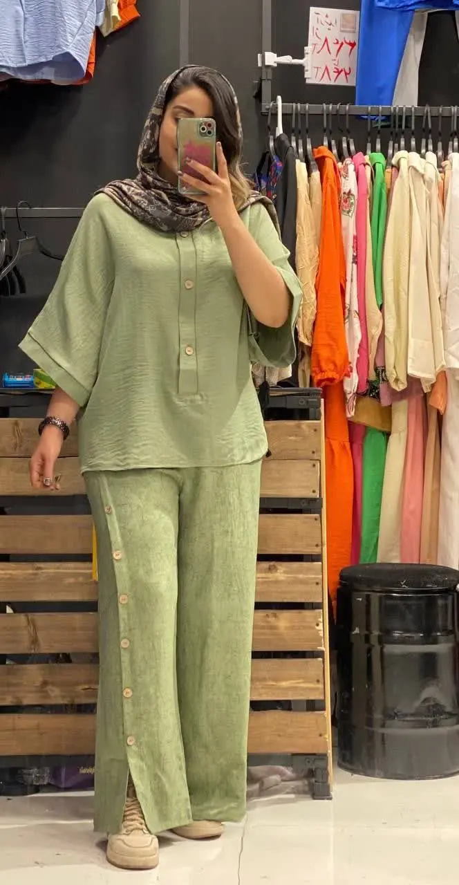 👚نام: ست مانتو شلوار سوسن
