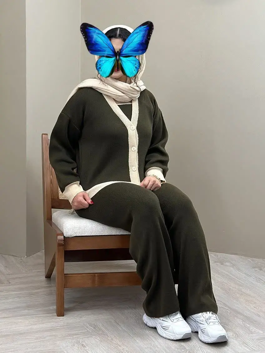 ست سه تکه بافت