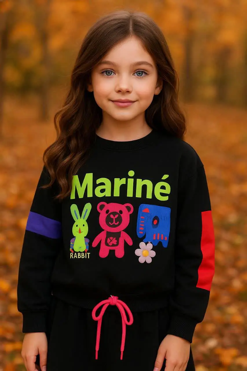 🎄 بلوز لش دخترانه خرس بنددا...