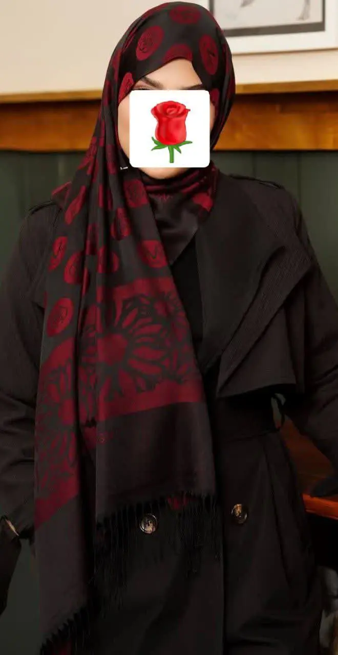 #شال_ابریشم_ژاکارد الیاف بامبو😍
