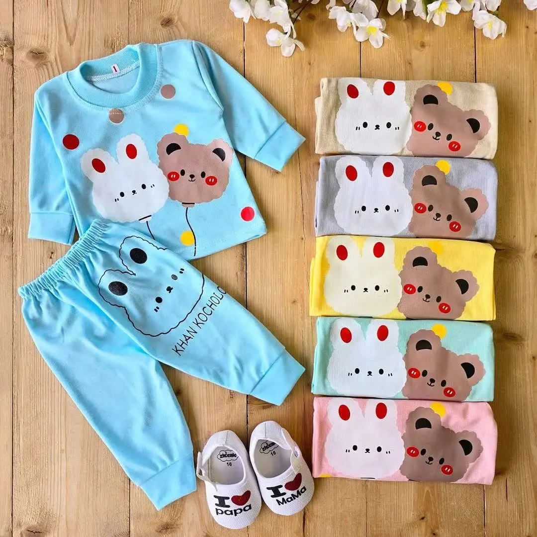 بلوز شلوار خرس و خرگوش بادکنکی
