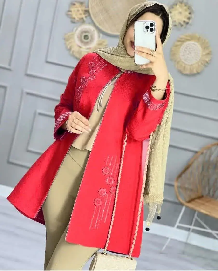 🍃نام: کت نگین دار رویال
